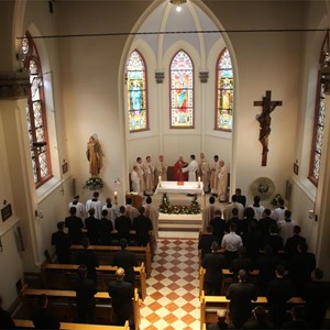 Nadbiskup You Heung sik slavio misu u Nadbiskupskom bogoslovnom sjemeništu